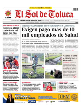 Cover of El Sol de Toluca