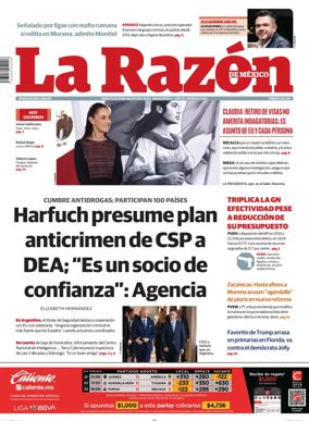 Cover of La Razon de Mexico
