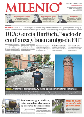 Cover of Milenio Edo de Mexico