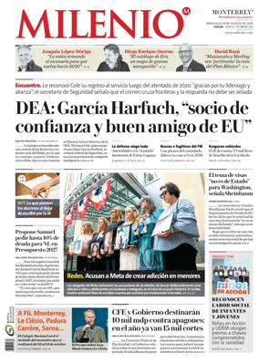 Cover of Milenio Monterrey