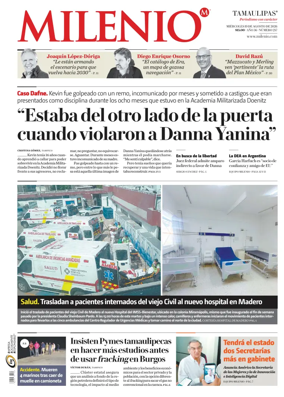 Cover of Milenio Tamaulipas