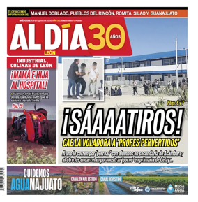 Cover of Periodico Al Dia (Leon)