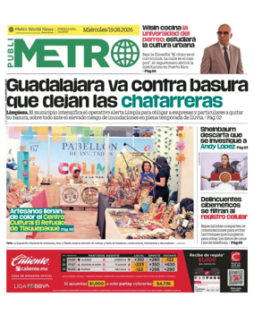 Cover of Publimetro Guadalajara