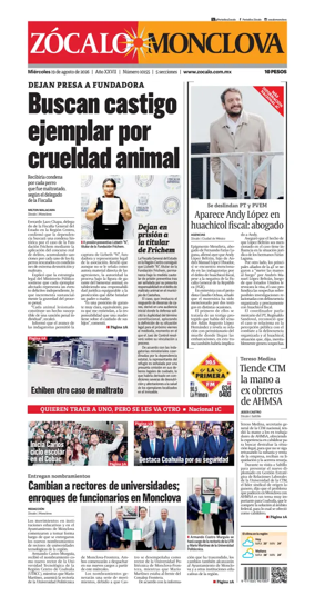 Cover of Zocalo Monclova