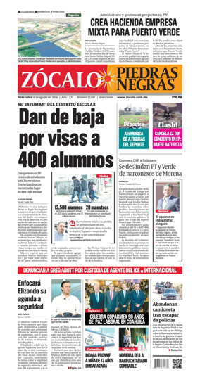Cover of Zocalo Piedras Negras