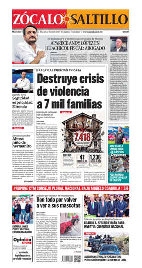 Cover of Zocalo Saltillo