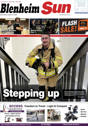 Cover of Blenheim Sun