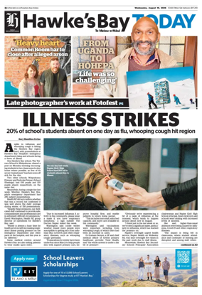 Cover of Hawke's Bay Today