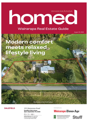 Cover of Homed Wairarapa