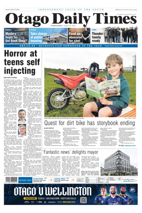 Cover of Otago Daily Times