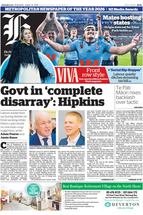 Cover of The New Zealand Herald
