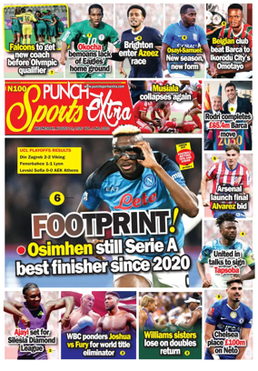 Cover of Punch Sports Extra
