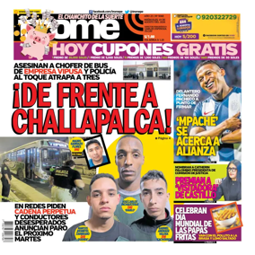 Cover of Diario Trome