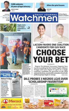 Cover of Watchmen Daily Journal