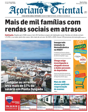 Cover of Acoriano Oriental
