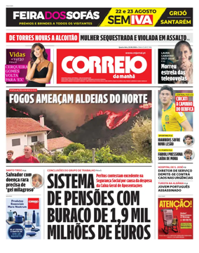 Cover of Correio da Manha
