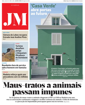 Cover of Jornal Madeira