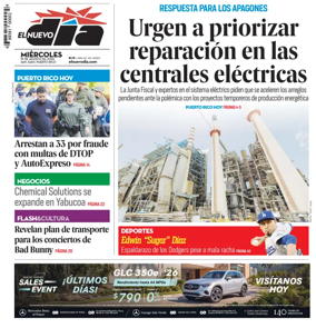 Cover of El Nuevo Dia