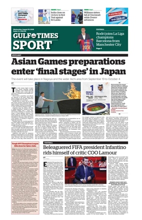 Cover of Gulf Times Sport