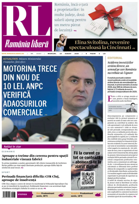 Cover of Romania Libera