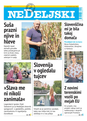 Cover of Nedeljski Dnevnik