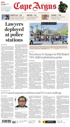 Cover of Cape Argus