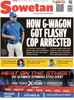 Cover of Sowetan