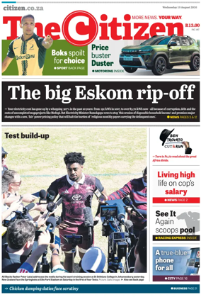 Cover of The Citizen (Gauteng)