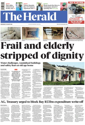 Cover of The Herald (South Africa)