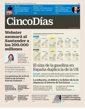 Cover of Cinco Dias