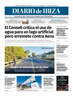 Cover of Diario de Ibiza