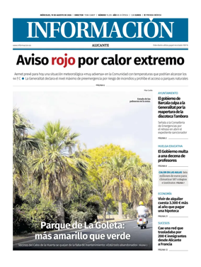 Cover of Diario Informacion