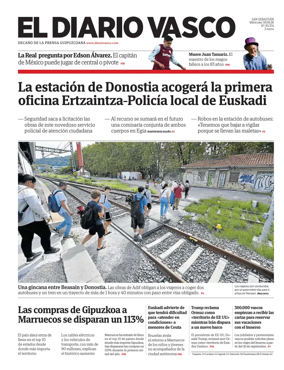 Cover of Diario Vasco (Alto Deba)