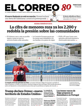 Cover of EL Correo (Alava)