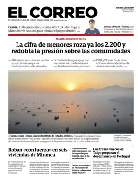 Cover of El Correo (Miranda de Ebro)