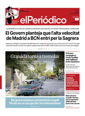 Cover of El Periodico - Catala