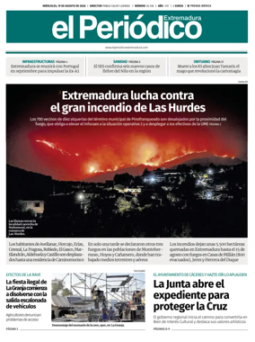 Cover of El Periodico Extremadura