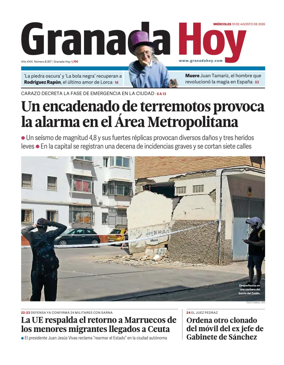 Cover of Granada Hoy
