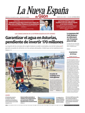 Cover of La Nueva Espana (Gijon)