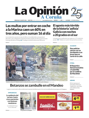 Cover of La Opinion de A Coruna