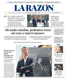 Cover of La Razon (Andalucia)