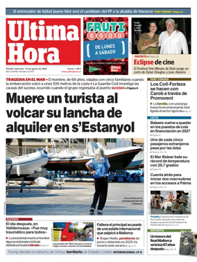 Cover of Ultima Hora