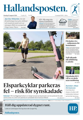 Cover of Hallandsposten