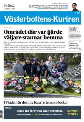 Cover of Vasterbottens-Kuriren