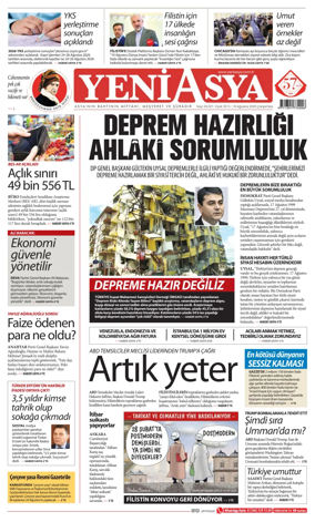 Cover of Yeni Asya