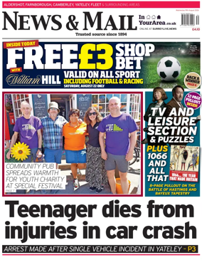 Cover of Aldershot News & Mail