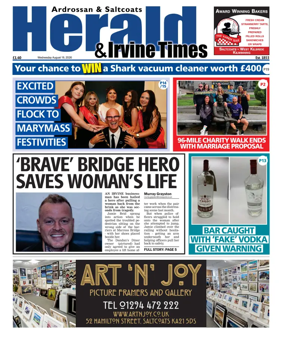 Cover of Ardrossan & Saltcoats Herald