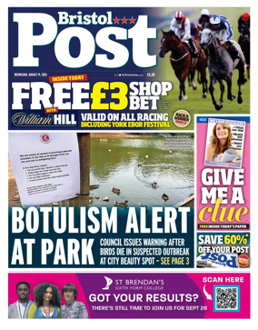 Cover of Bristol Post