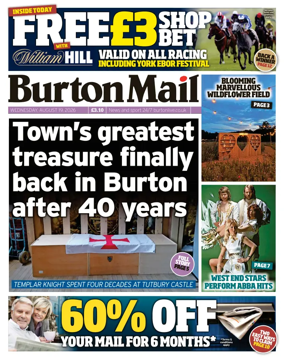 Cover of Burton Mail