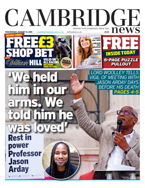 Cover of Cambridge News